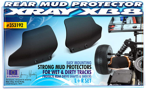 SMI XRAY News XRAY XB8-Schmutzschutz