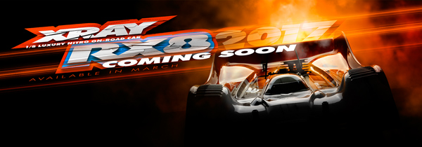 SMI XRAY News XRAY RX8 coming soon