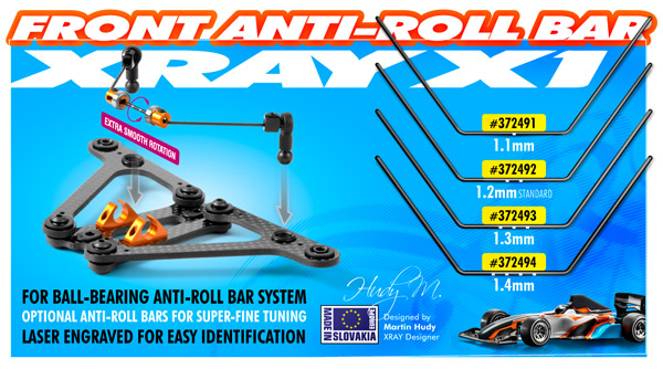 SMI XRAY News Xray X117 Stabilisatoren VA