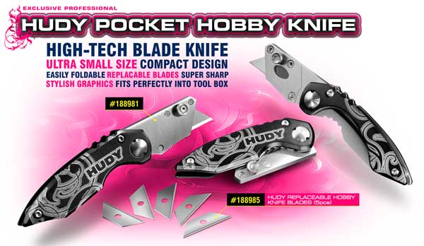 SMI HUDY News Hudy Pocket Hobby Messer