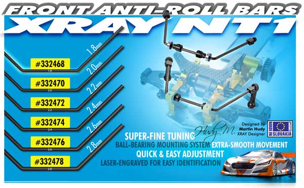 SMI XRAY News Neuer Frontstabilisator fr NT1