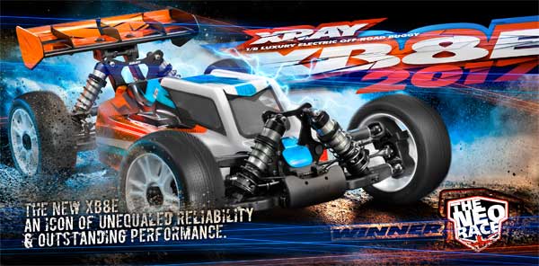 SMI XRAY News XRAY XB8e17 online now