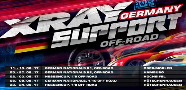 SMI Motorsport News XRAY Germany Support Off Road