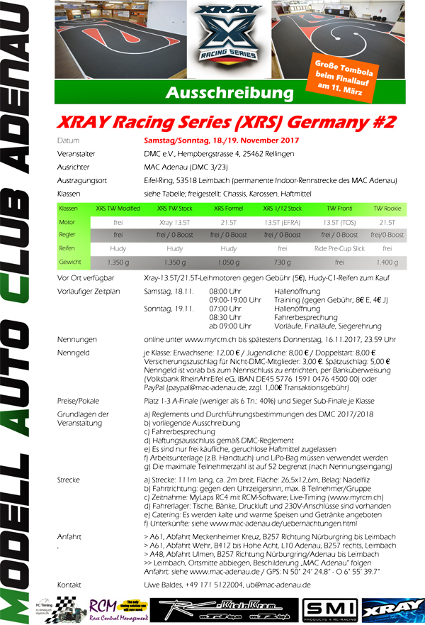 SMI Motorsport News XRS Germany #2 MAC Adenau