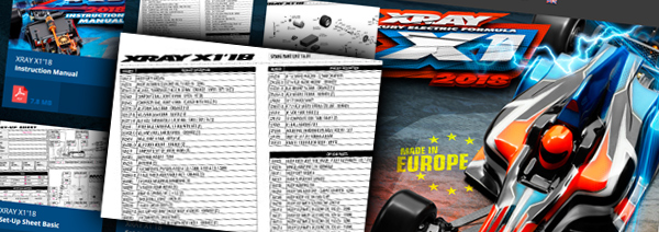 SMI XRAY News Tech Info  X1 2018 Part List