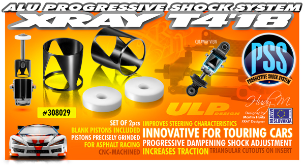 SMI XRAY News T418 ULP Progressive Shock System