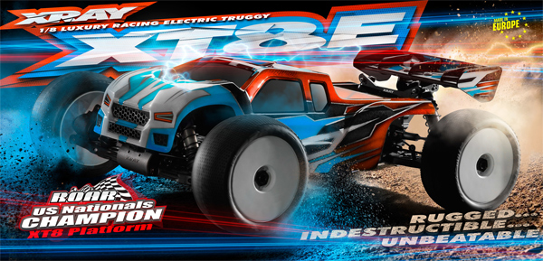 SMI XRAY News XRAY XT8E18 Online Now