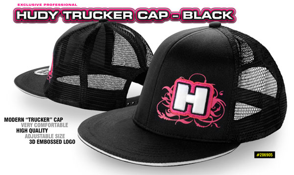 SMI HUDY News HUDY Trucker Cap - Schwarz