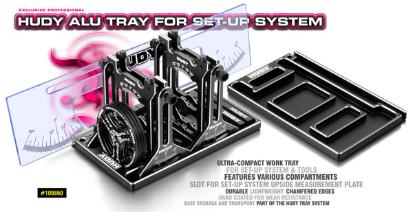 SMI HUDY News HUDY Alu-Tablett fr das SetupSystem