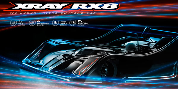 SMI XRAY News XRAY New RX8 Online now