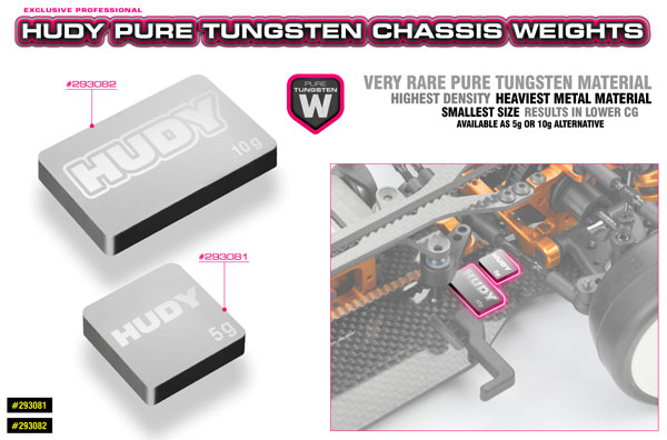 SMI HUDY News HUDY Wolframgewichte