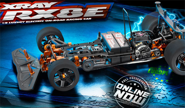 SMI XRAY News New RX8e Online now