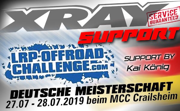 SMI Motorsport News XRAY Support by LRP-Offroad DM