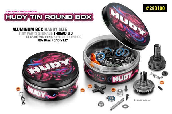 SMI HUDY News HUDY Kleinteile Blechdose