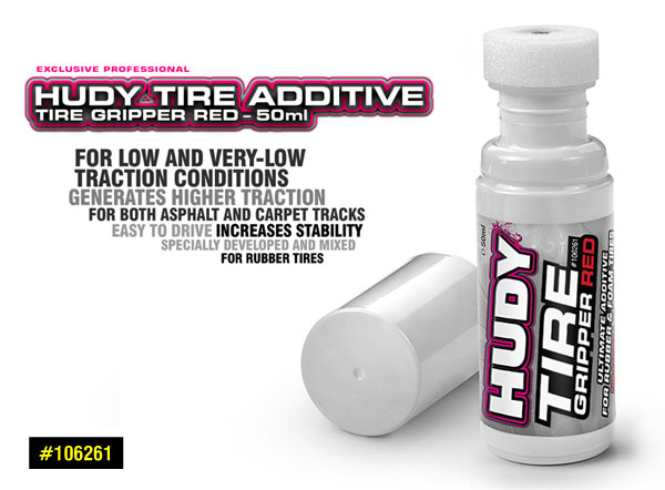 SMI HUDY News HUDY Tire Additive - Gripper Red 