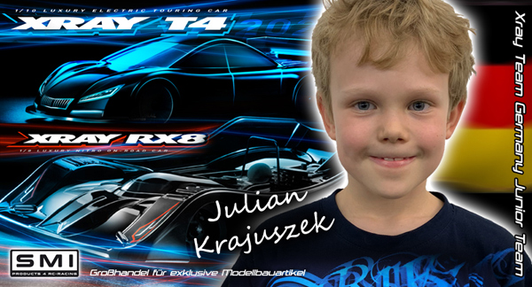 SMI Motorsport News Julian Krajuszek mit XRAY / SMI ...