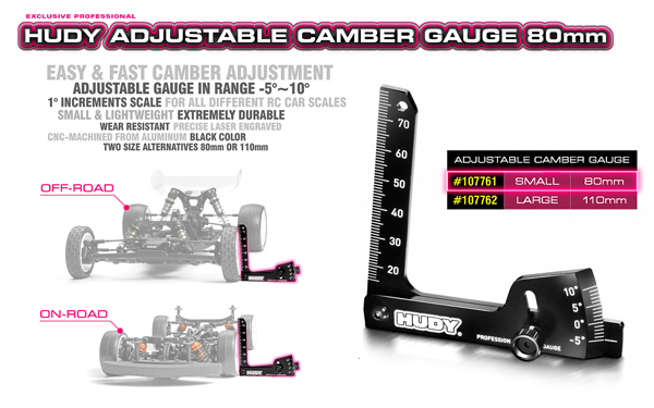 SMI HUDY News HUDY Einstellbarer Sturzmesser 80mm