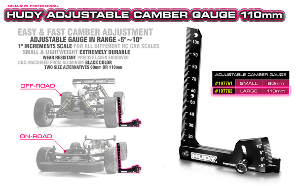 SMI HUDY News HUDY Einstellbarer Sturzmesser 110mm
