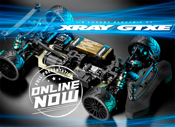 SMI XRAY News New Xray GTXE Online now 