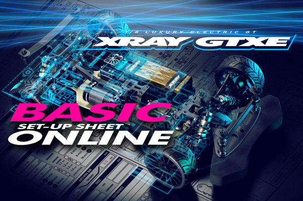 SMI XRAY News GTXE Basic Set-up Sheet