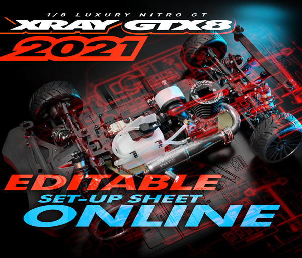 SMI XRAY News GTX8 Editable Set-up Online
