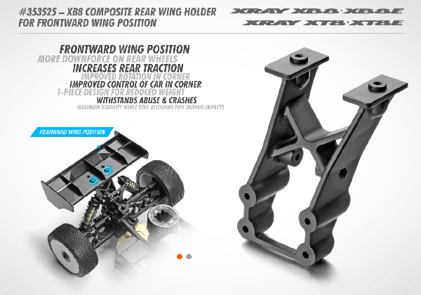 SMI XRAY News Neuer Composite Flgel Halter