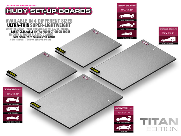 SMI HUDY News HUDY Flat Setup Board Light Titan. 