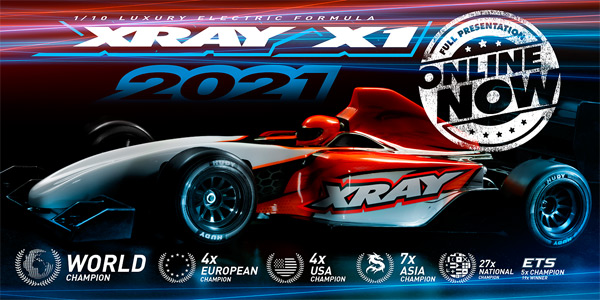 SMI XRAY News XRAY X121 Online now