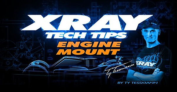 SMI XRAY News XRAY Tech Tips - Motorhalterung am XB8