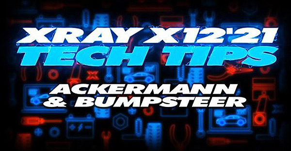 SMI XRAY News XRAY TechTip X12 ackermann and ...