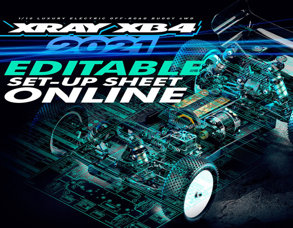 SMI XRAY News XB421 Set-Up Online bearbeiten