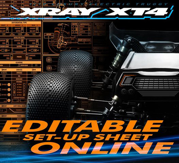 SMI XRAY News XT4.2 Set-Up Online bearbeiten