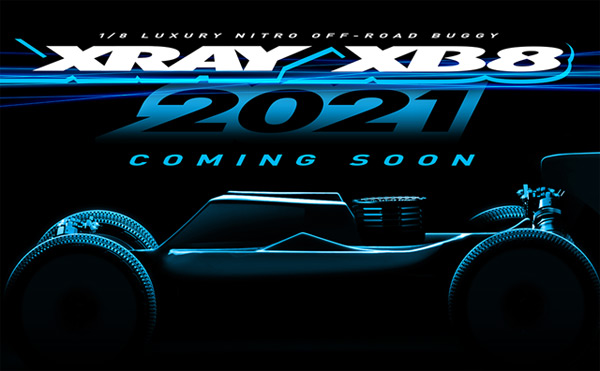 SMI XRAY News XRAY XB821 Is Coming Soon