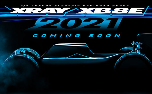 SMI XRAY News XRAY XB8E21 Is Coming Soon