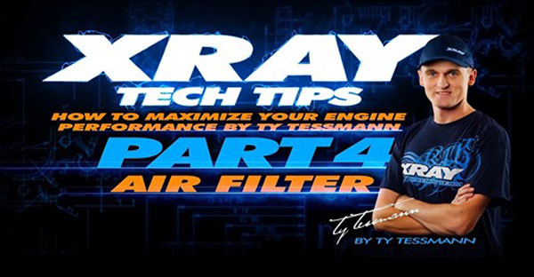SMI XRAY News XRAY Tech Tips - Luftfilter 