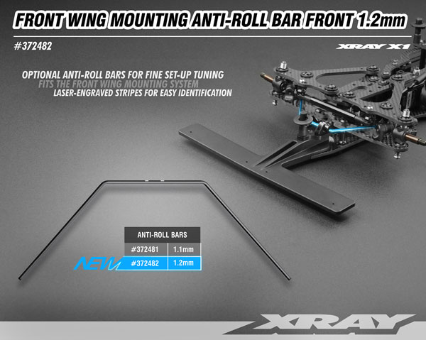 SMI XRAY News X121 Front Stabilisator 