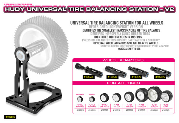SMI HUDY News Hudy Universal Tire Balancing Station V2
