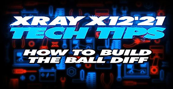 SMI XRAY News XRAY Tech Tips  X12 Aufbau des Balldiff