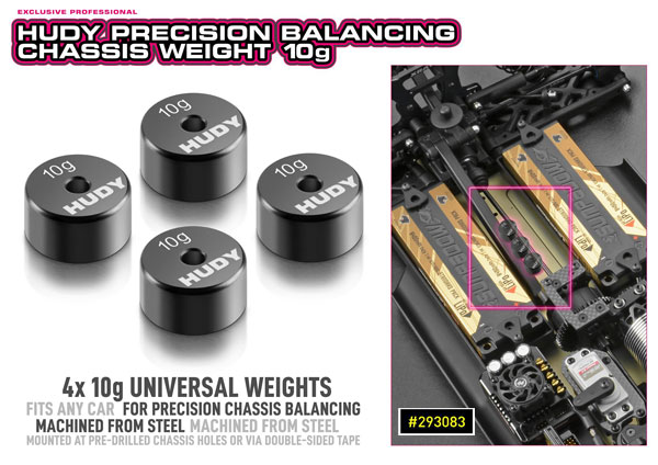SMI HUDY News HUDY Przisions Ausgleichsgewichte 10g