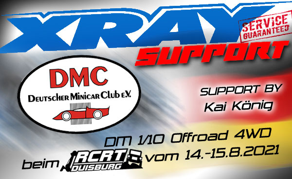 SMI Motorsport News XRAY Support by DM 4WD 1/10