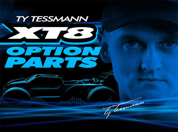 SMI XRAY News Ty Tessmanns XT8 Option Parts