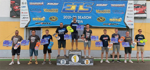SMI Motorsport News XRAY 4x Win at ETS R. 2 DE