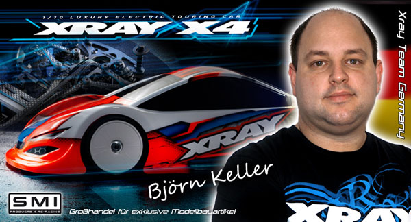 SMI Motorsport News B.Keller im XRAY Germany Team