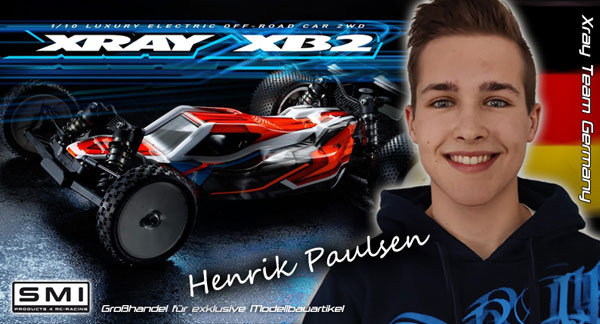 SMI Motorsport News H.Paulsen im XRAY Germany Team