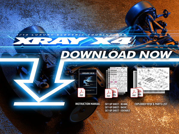 SMI XRAY News X4 Setup sheet and more