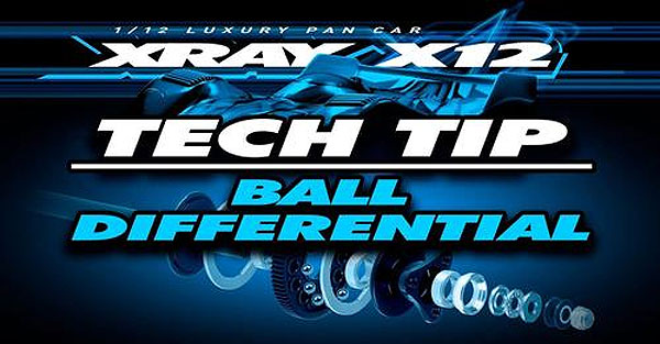SMI XRAY News XRAY X1222 Tech-Tip-Kugeldifferential