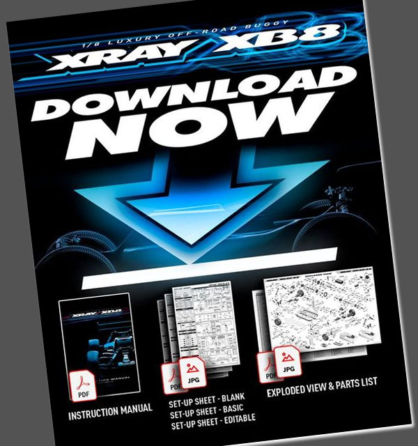 SMI XRAY News XB8´22 Download Bereich