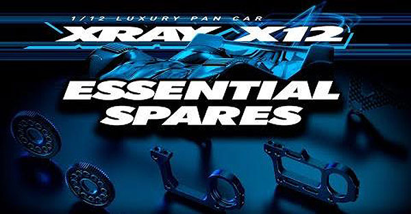 SMI XRAY News XRAY X1222 - Wichtige Ersatzteile 