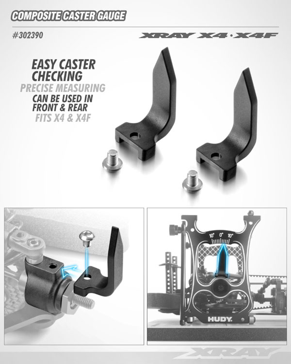 SMI XRAY News New Composite Caster Gauge