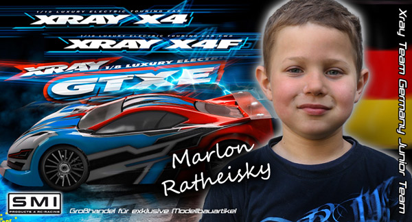 SMI Motorsport News Marlon R. im XRAY GER Junior Team